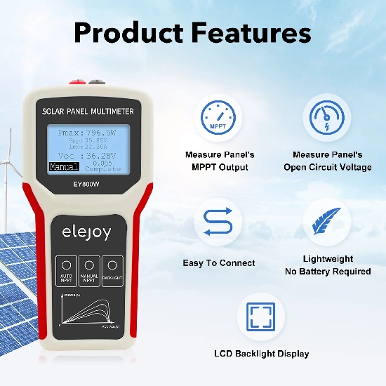 TESTER SOLAR ELEJOY FY800W