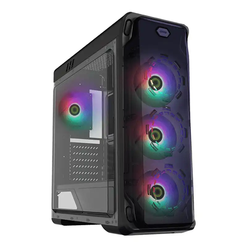 CASE GAMER GAMEMAX STARLIGHT 4FAN NEGRO
